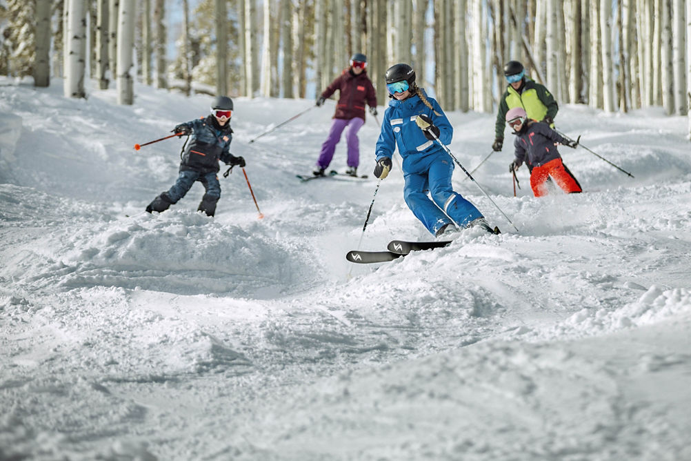 Family Ski School Lesson at Beaver Creek
