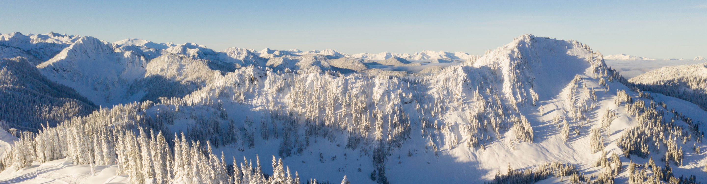 Aerial at Stevens Pass