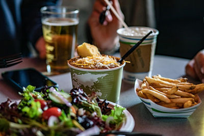 Lunch at the Lodge at Hunter Mountain