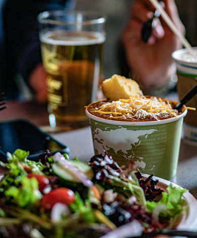 Lunch at the Lodge at Hunter Mountain