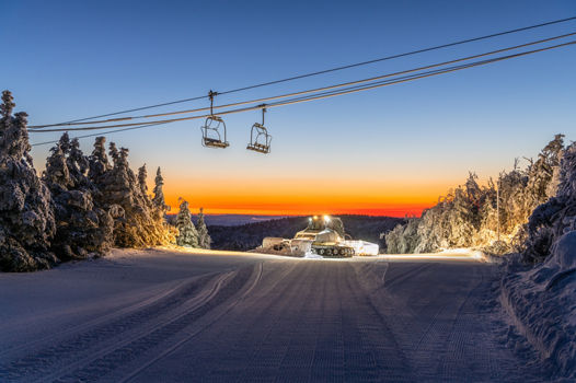 Upper Wingding at Sunrise at Mount Sunapee