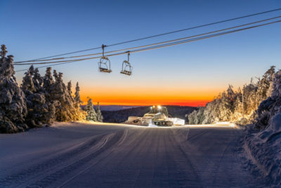 Upper Wingding at Sunrise at Mount Sunapee