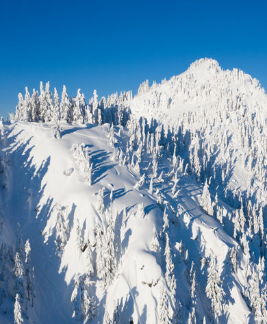 Aerial at Stevens Pass