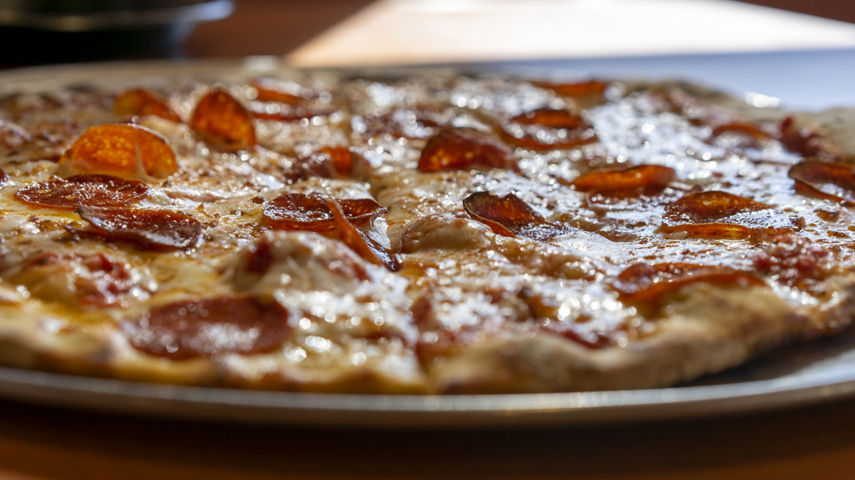 Pizza at Mountain Hearth