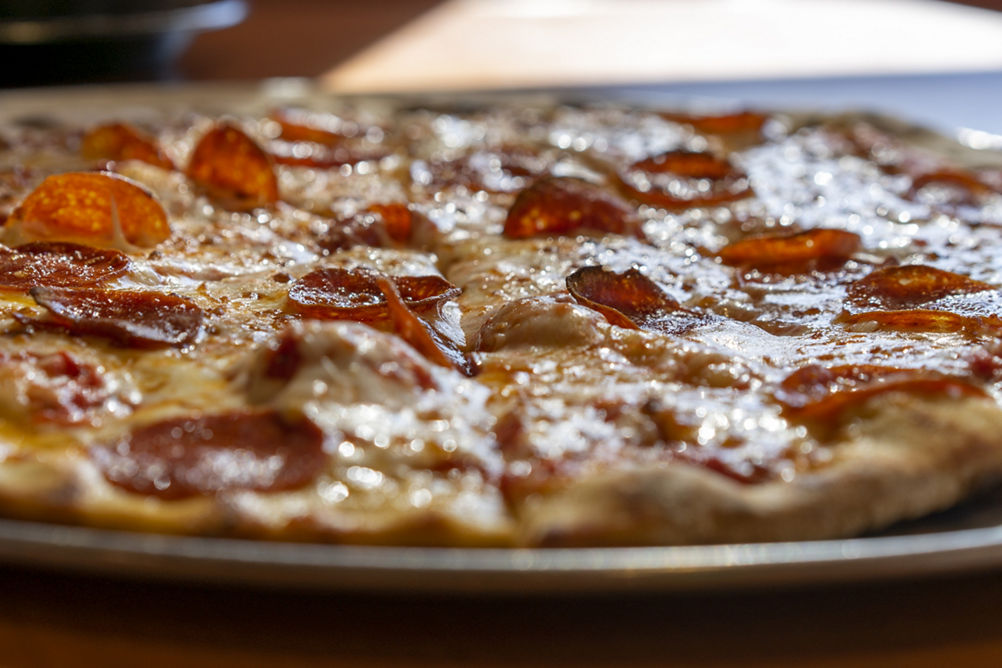 Pizza at Mountain Hearth