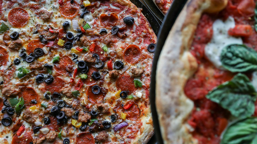 Food at Mountain Pizza Seven Springs 2020