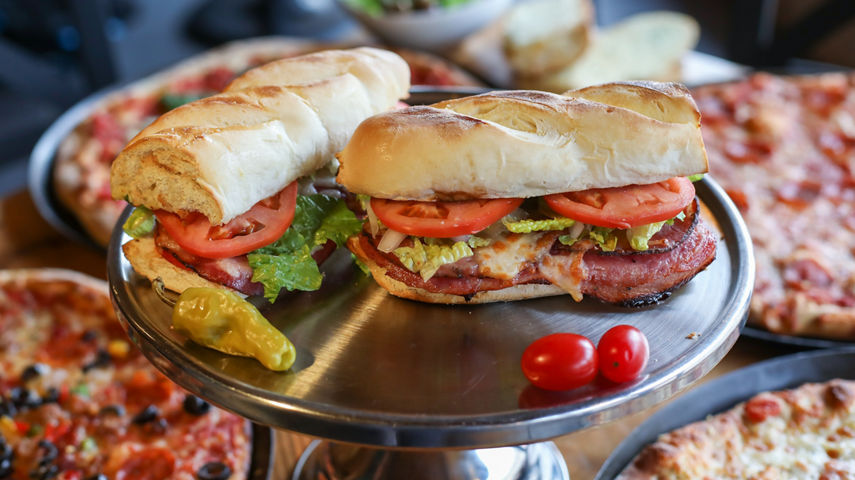 Food at Mountain Pizza Seven Springs 2020