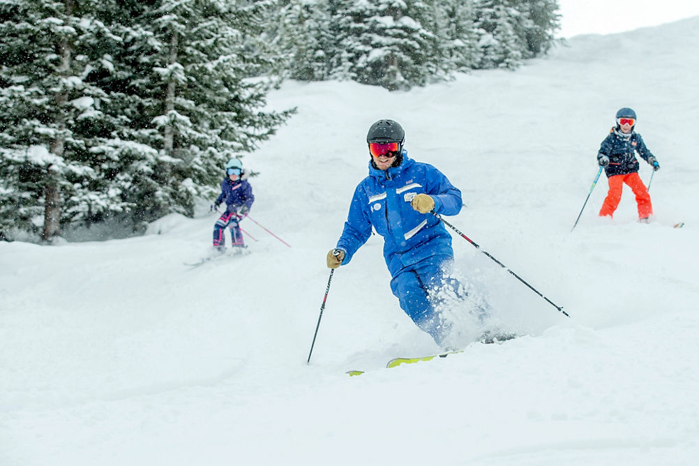 Advance Family Ski School Lesson in Vail, CO
