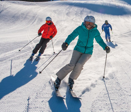 Adult ski group lesson in Crested Butte