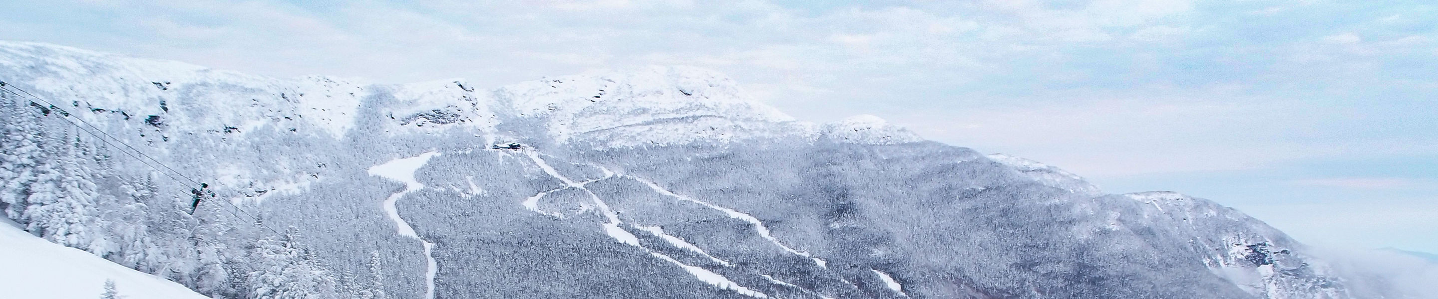 View of Ski Runs at Stowe Mountain Resort
