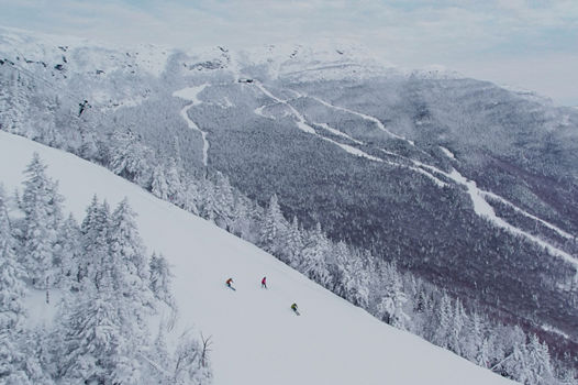 View of Ski Runs at Stowe Mountain Resort
