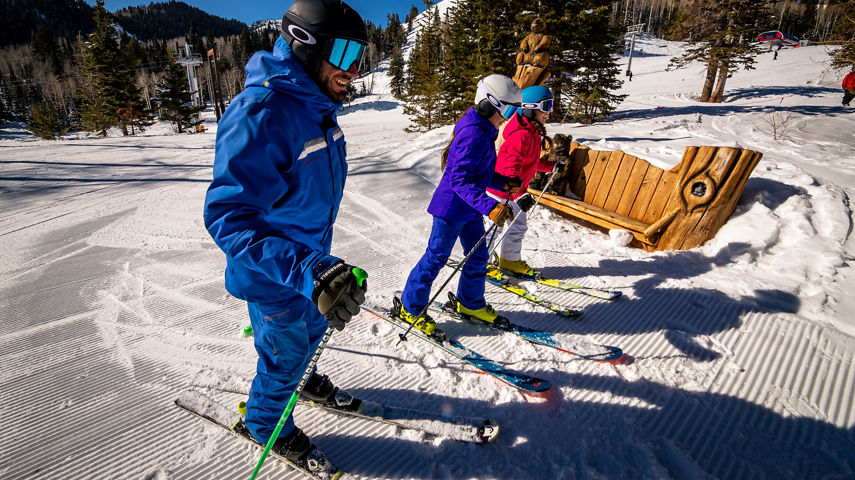 Kids beginner SRS lesson at Park City