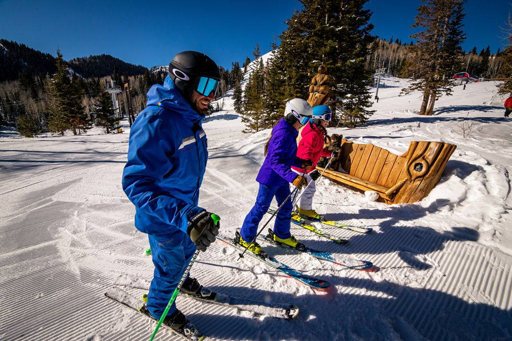 Kids beginner SRS lesson at Park City