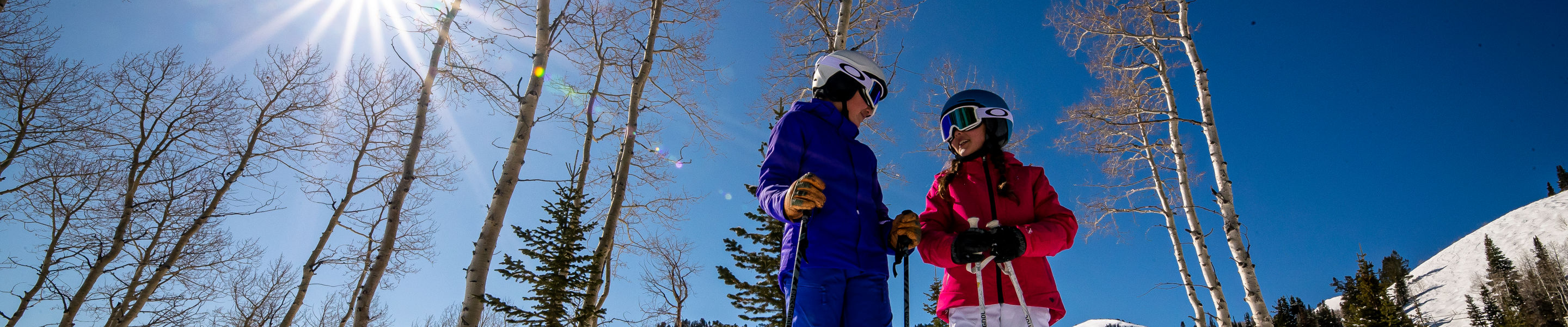 Sisters in High Meadow Park at Park City