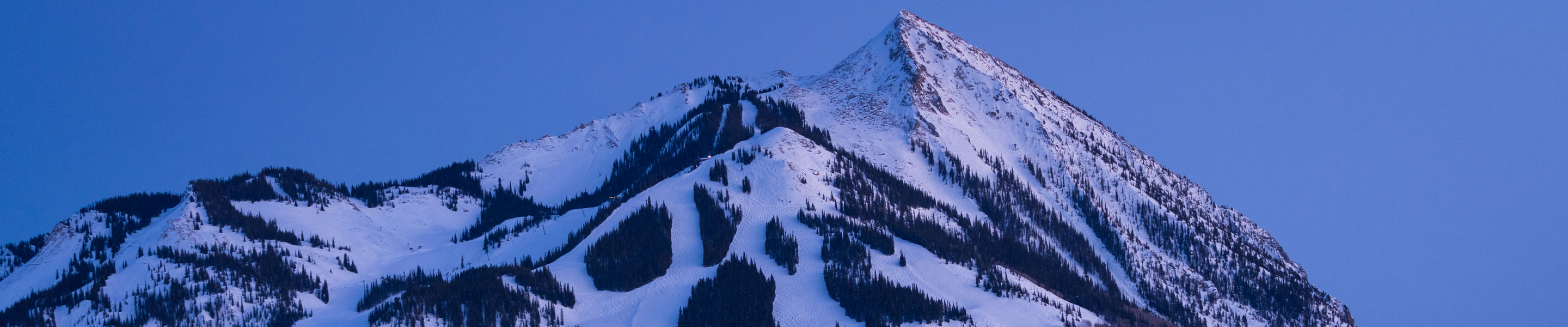 Sunrise Over the Peak at Crested Butte