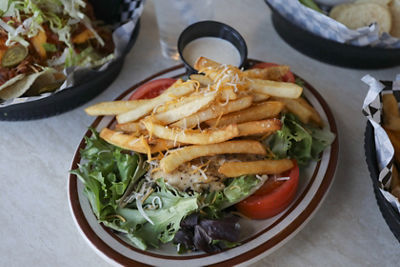 Food at Glaciers Pub Hidden Valley-PA 2020