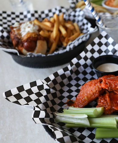 Food at Glaciers Pub Hidden Valley-PA 2020