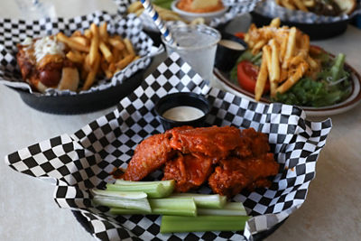 Food at Glaciers Pub Hidden Valley-PA 2020