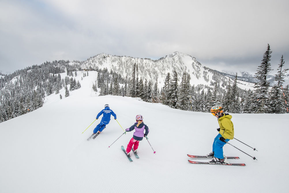 South Divide Kids Lesson at Stevens Pass