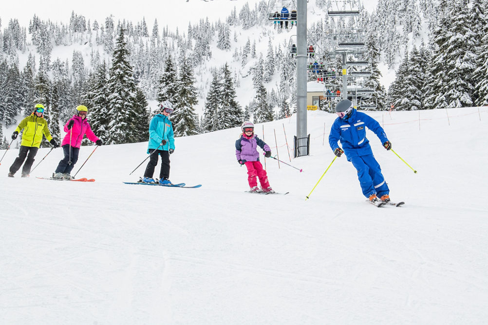 Daisy Chair Family Ski School at Stevens Pass