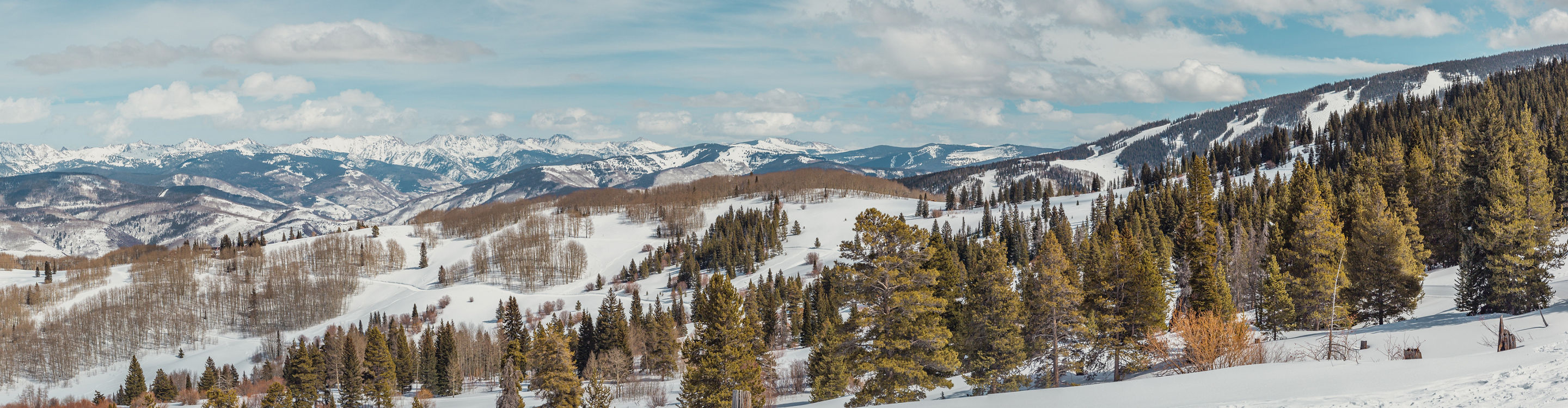 Panoramic View from McCoy Park at Beaver Creek
