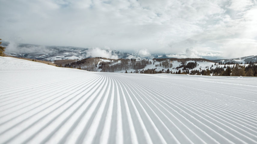 Fresh Corduroy in McCoy Park at Beaver Creek Resort