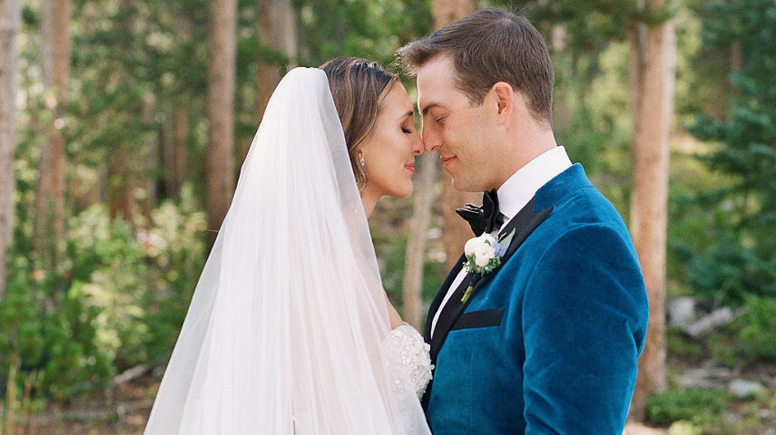 Summer Wedding Imagery at Ten Mile Station at Breckenridge