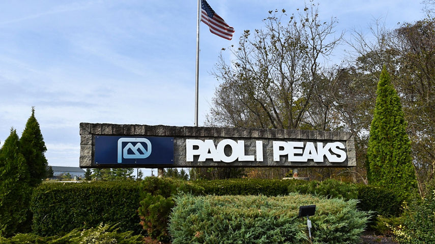 Paoli Peaks Exterior Signage 