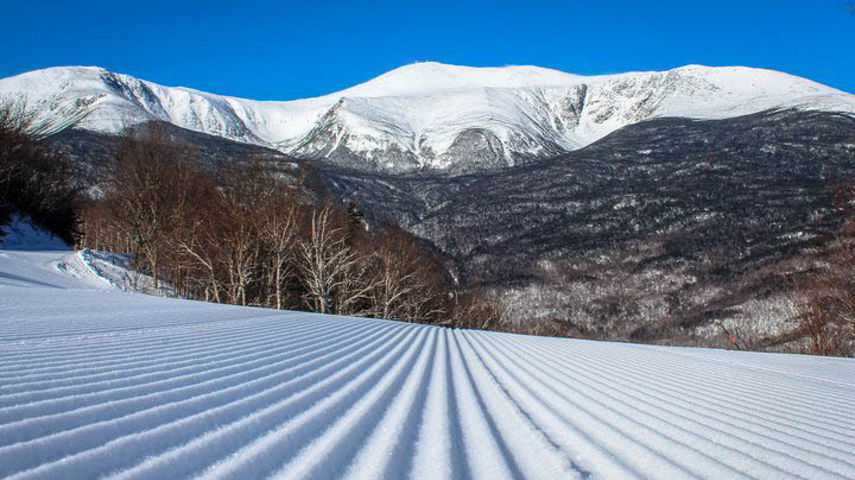 Fresh Corduroy at Wildcat Mountain