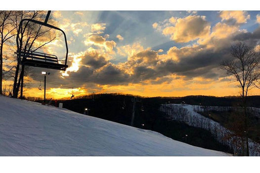 Cloudy Sunset at Hidden Valley