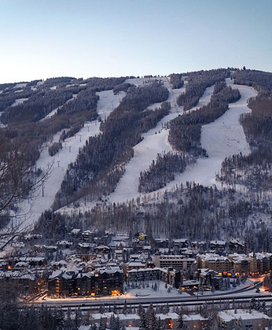 Winter Night at Vail
