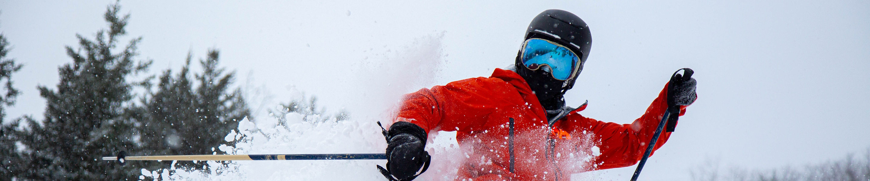 Powder shot at Hunter Mountain