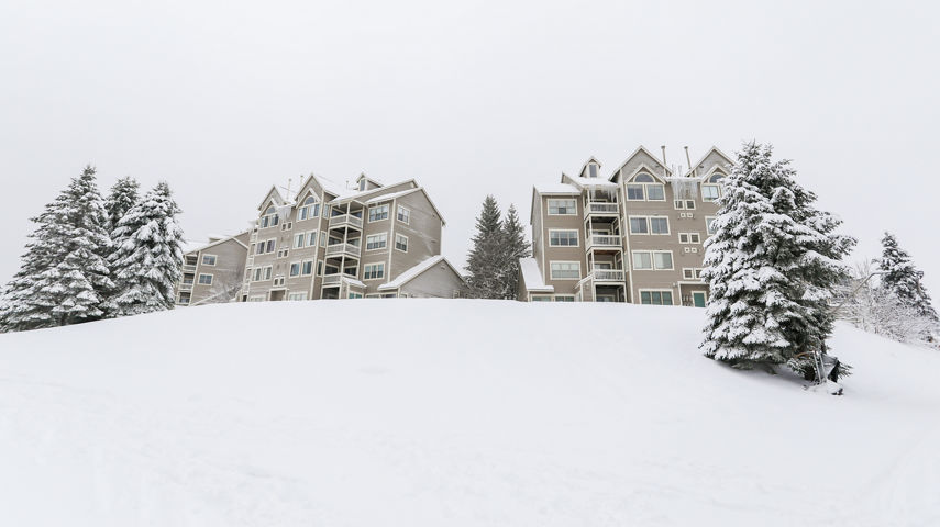 Seven Springs Winter Scenic Photo