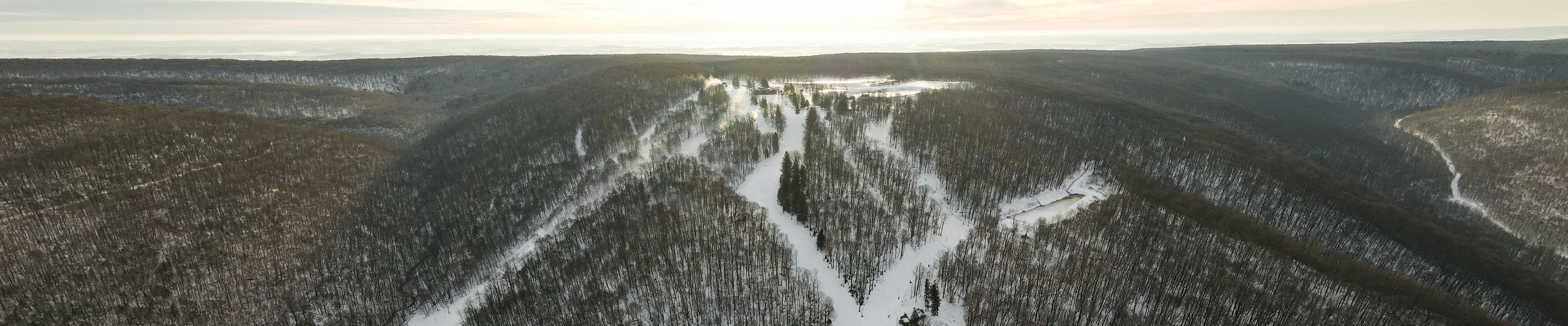 Aerial Scenic Image of Laurel Mountain