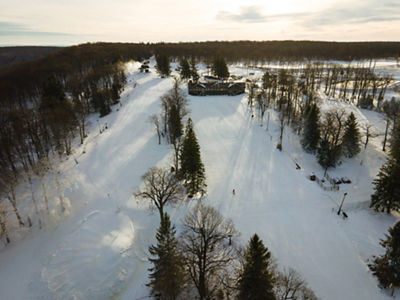 Aerial Scenic Image of Laurel Mountain