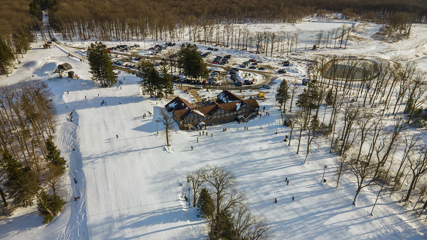 Aerial Scenic Image of Laurel Mountain