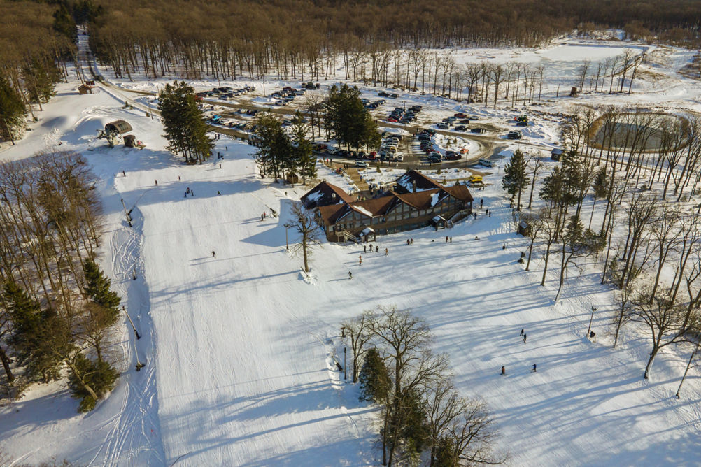 Aerial Scenic Image of Laurel Mountain
