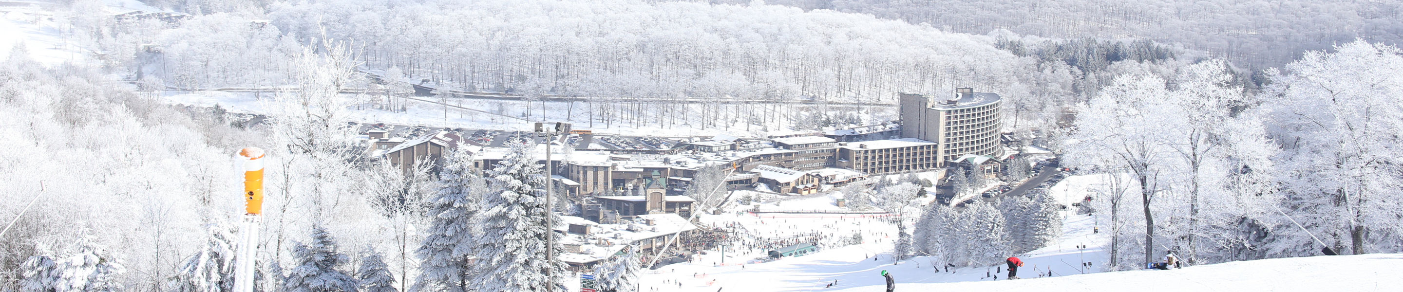 Seven Springs Winter Scenic Photo