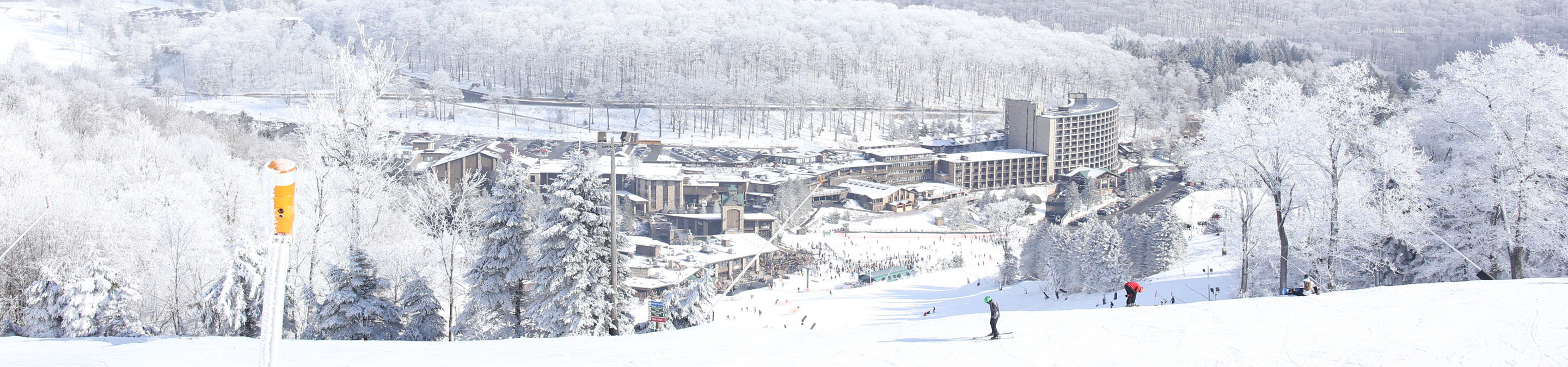 Seven Springs Winter Scenic Photo