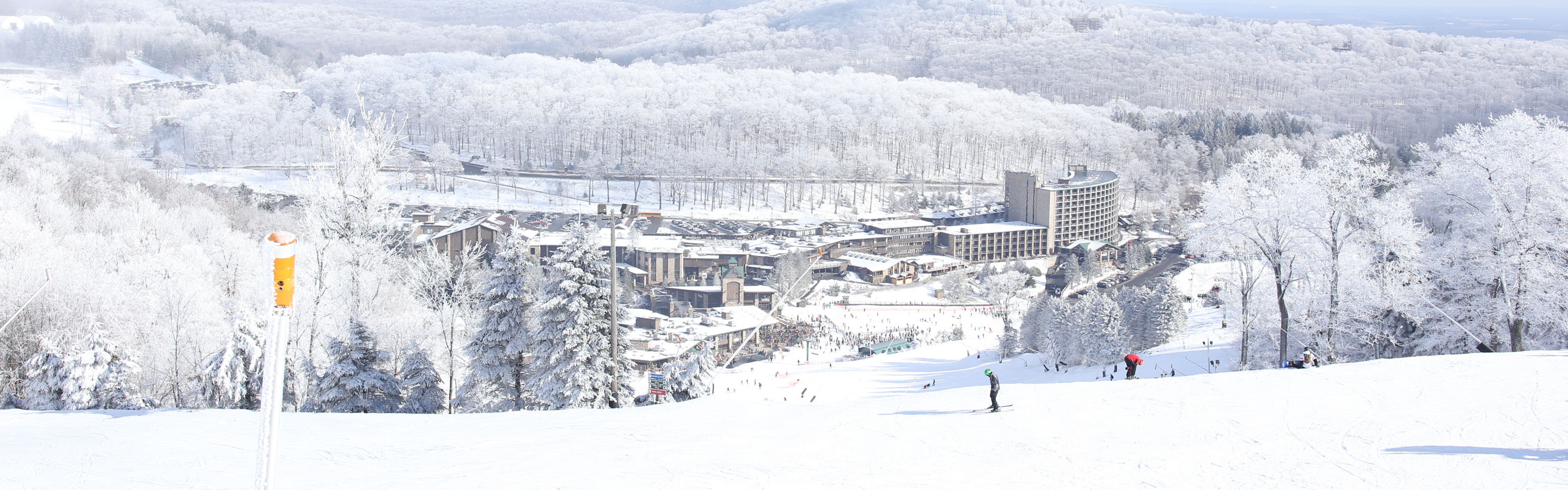 Seven Springs Winter Scenic Photo
