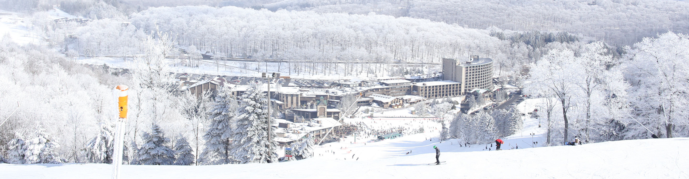 Seven Springs Winter Scenic Photo