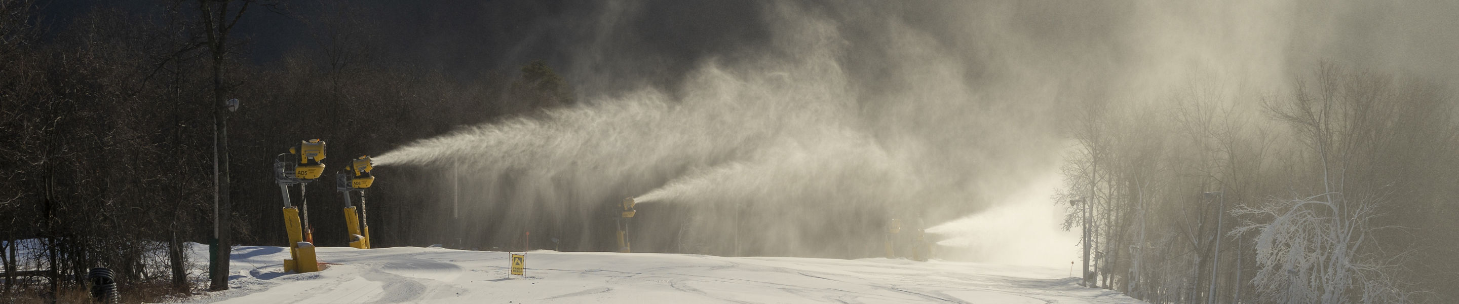 Angel Drop with fresh snow