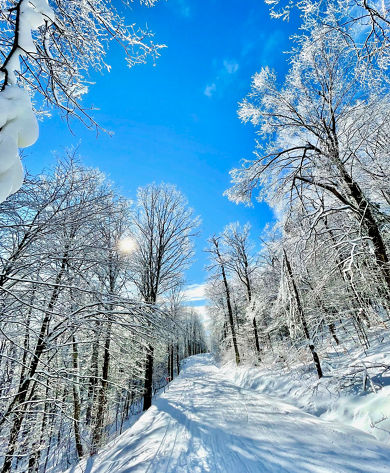 Winter day  at Okemo