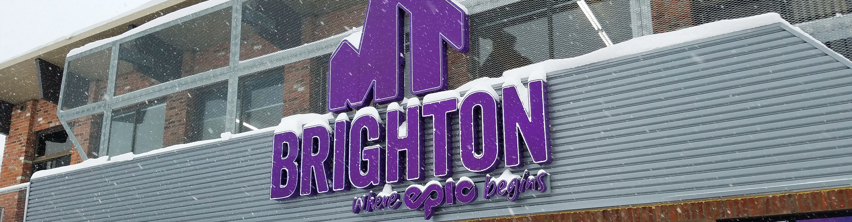 Mt Brighton Ticket Office -after a snow storm