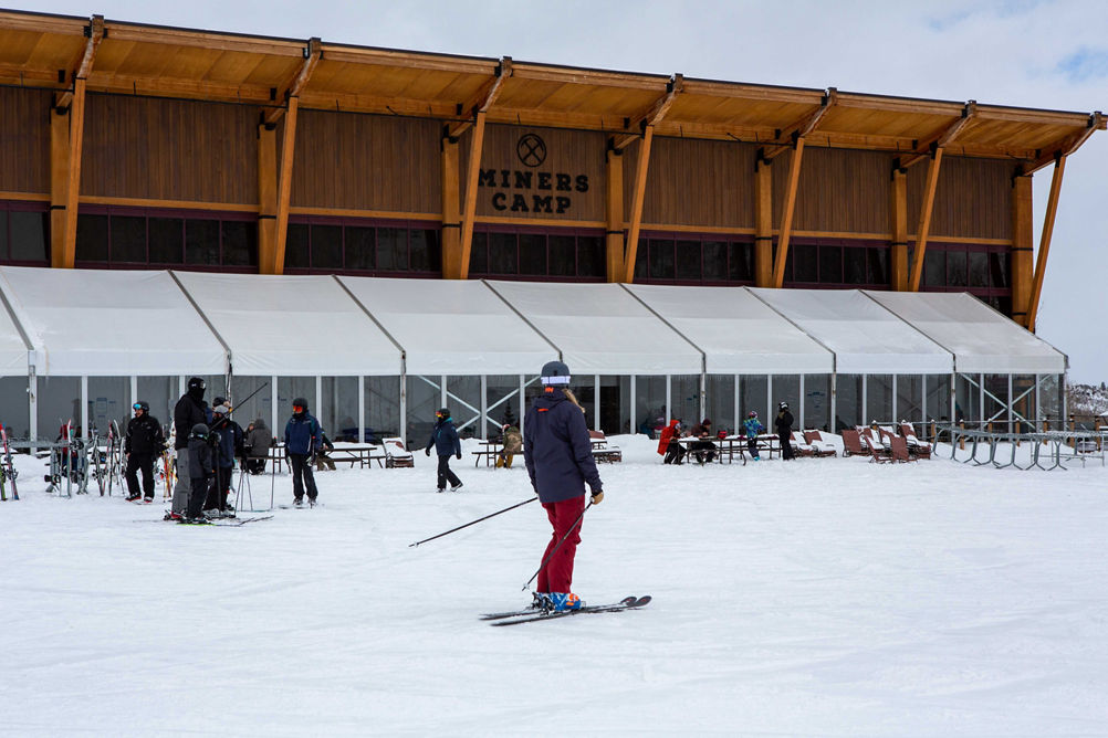 Woman Skiing at Park City