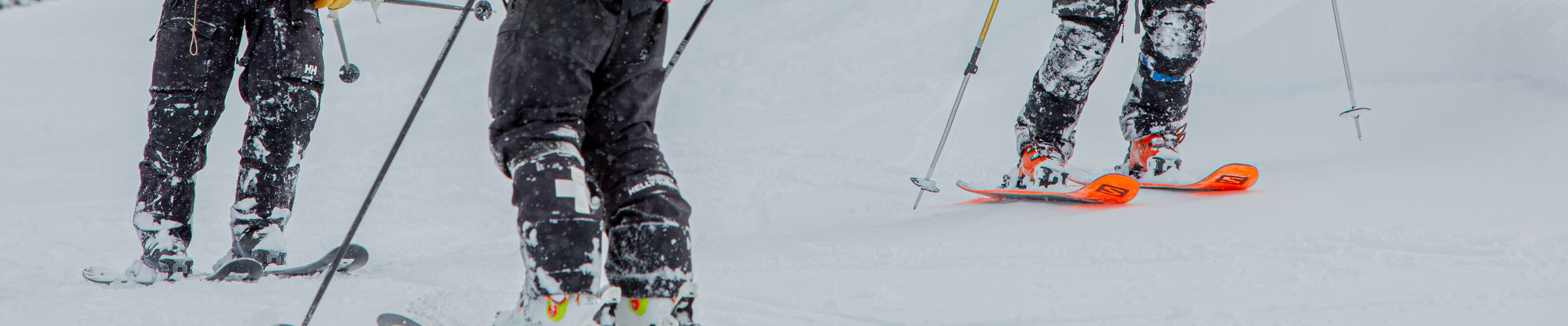 The ski patrol working at Beaver Creek