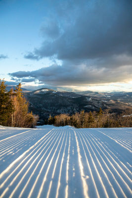 Corduroy view at Attitash 