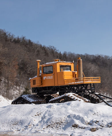 An Old Snowcat at Afton Alps, MN