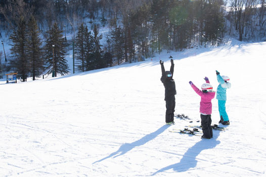 Group Ski Lesson at Afton Alps, MN