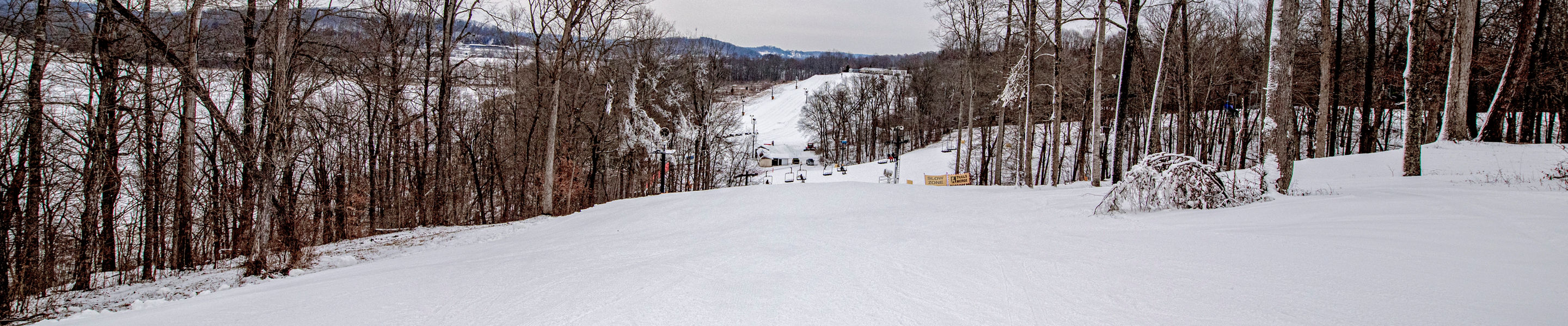 Paoli Peaks Slopes on a Run